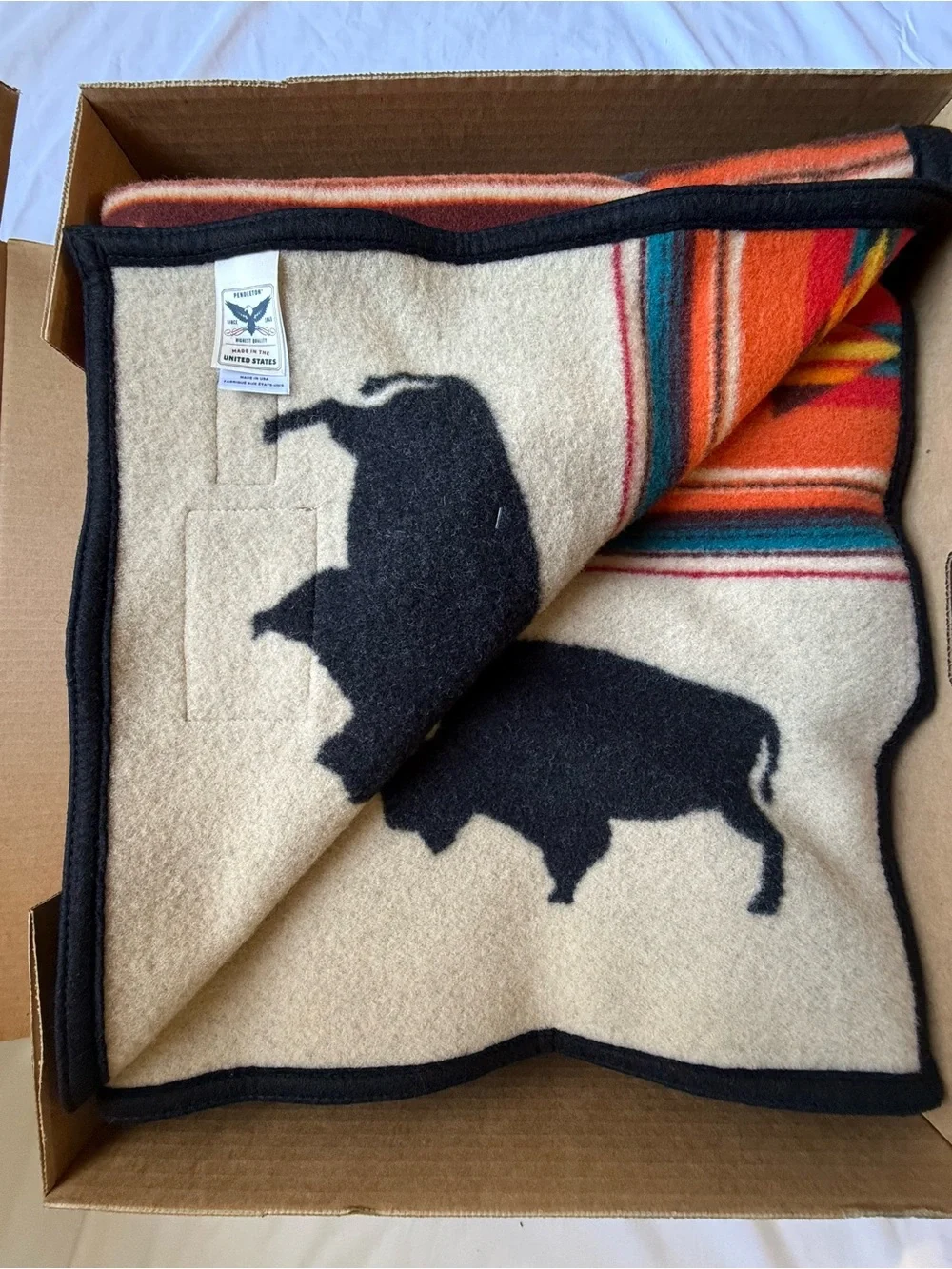 Pendleton Big Medicine Oxford Blanket 64x80 NWT